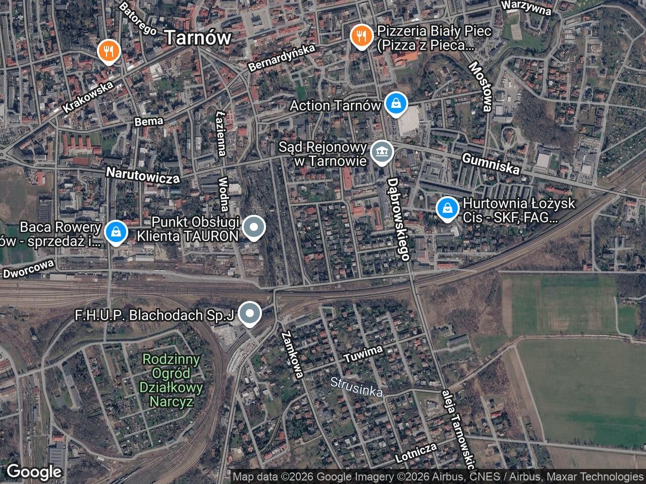 Działka budowlana Tarnów Zabłocie, ul. Rufina Piotrowskiego. Zdjęcie 1