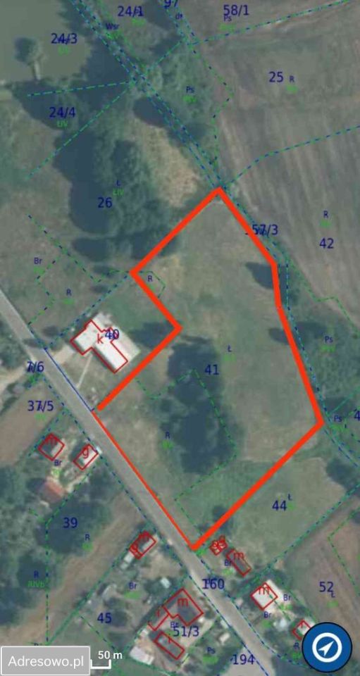 Działka rolno-budowlana Królewska Wola. Zdjęcie 2