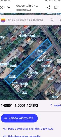 Działka budowlana Żyrardów Podblich, ul. 1 Maja. Zdjęcie 1