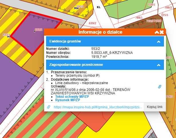 Działka inwestycyjna Krzywizna. Zdjęcie 5