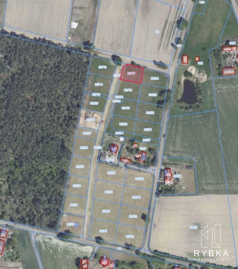 Działka budowlana Czarne Piątkowo. Zdjęcie 8
