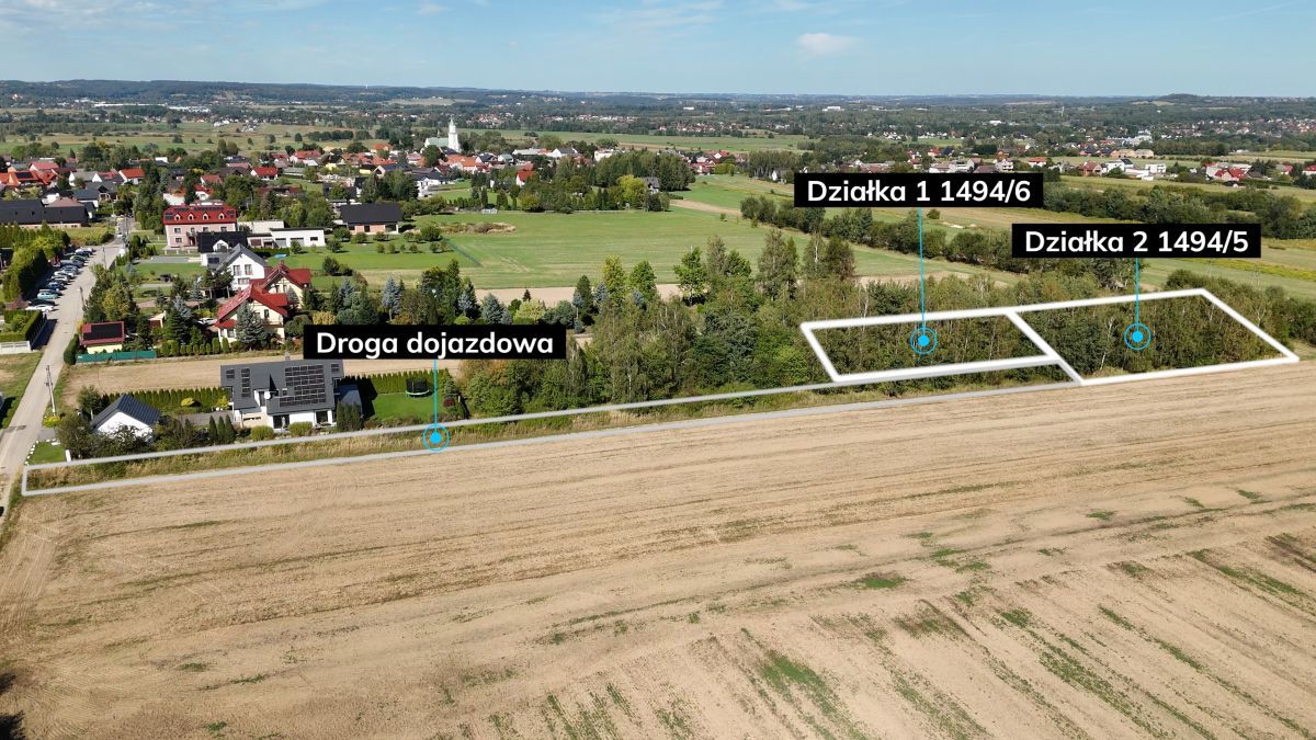 Działka budowlana Liszki, Szkolna. Zdjęcie 6
