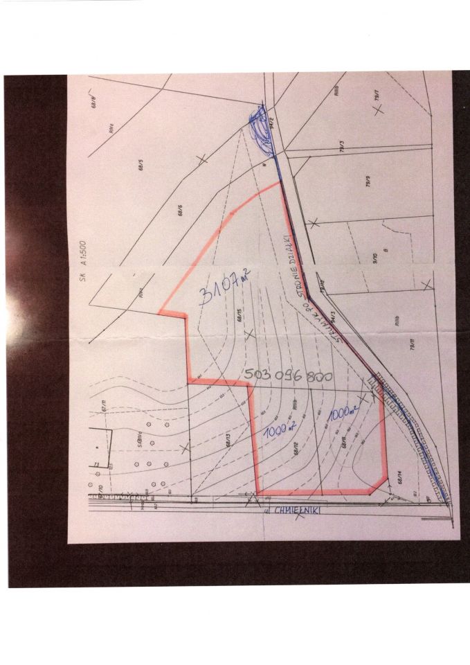 Działka rolno-budowlana Świecie Centrum, ul. Chmielniki. Zdjęcie 2