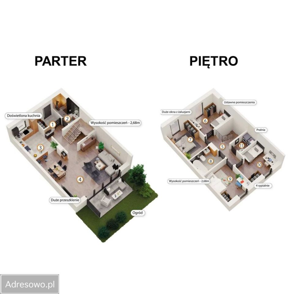 dom szeregowy, 4 pokoje Żernica, ul. Górnicza. Zdjęcie 10