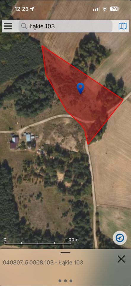 Działka budowlana Łąkie, Łąkie. Zdjęcie 17