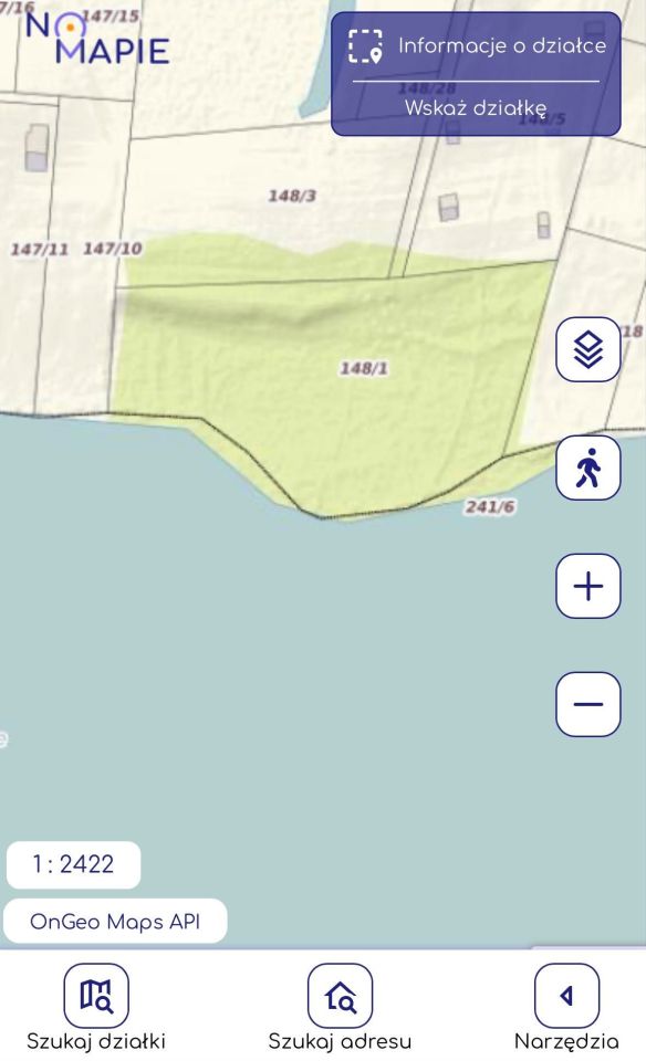 Działka leśna Elganowo. Zdjęcie 3