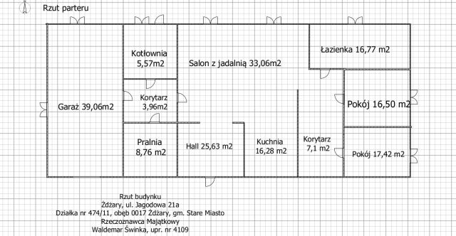 dom wolnostojący, 6 pokoi Żdżary, ul. Jagodowa. Zdjęcie 19