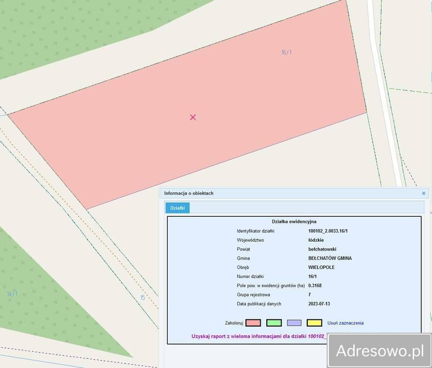Działka budowlana Wielopole. Zdjęcie 4