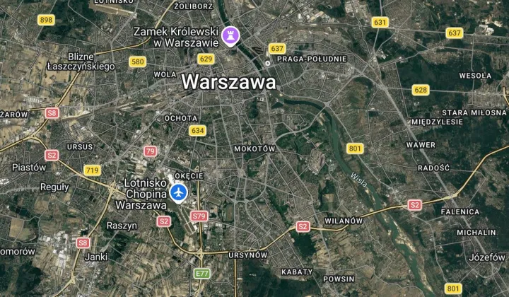Mieszkanie 3-pokojowe Warszawa Mokotów, al. Niepodległości