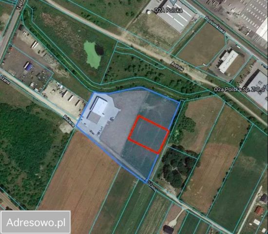 Działka inwestycyjna Stanowice, ul. Różana. Zdjęcie 1