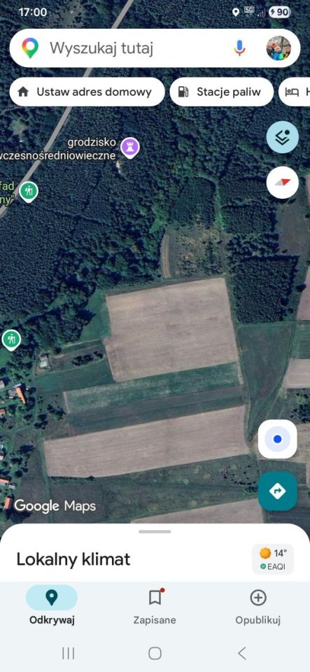 Działka rolna Bieniów. Zdjęcie 1