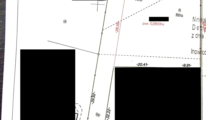 Działka budowlana Inowrocław