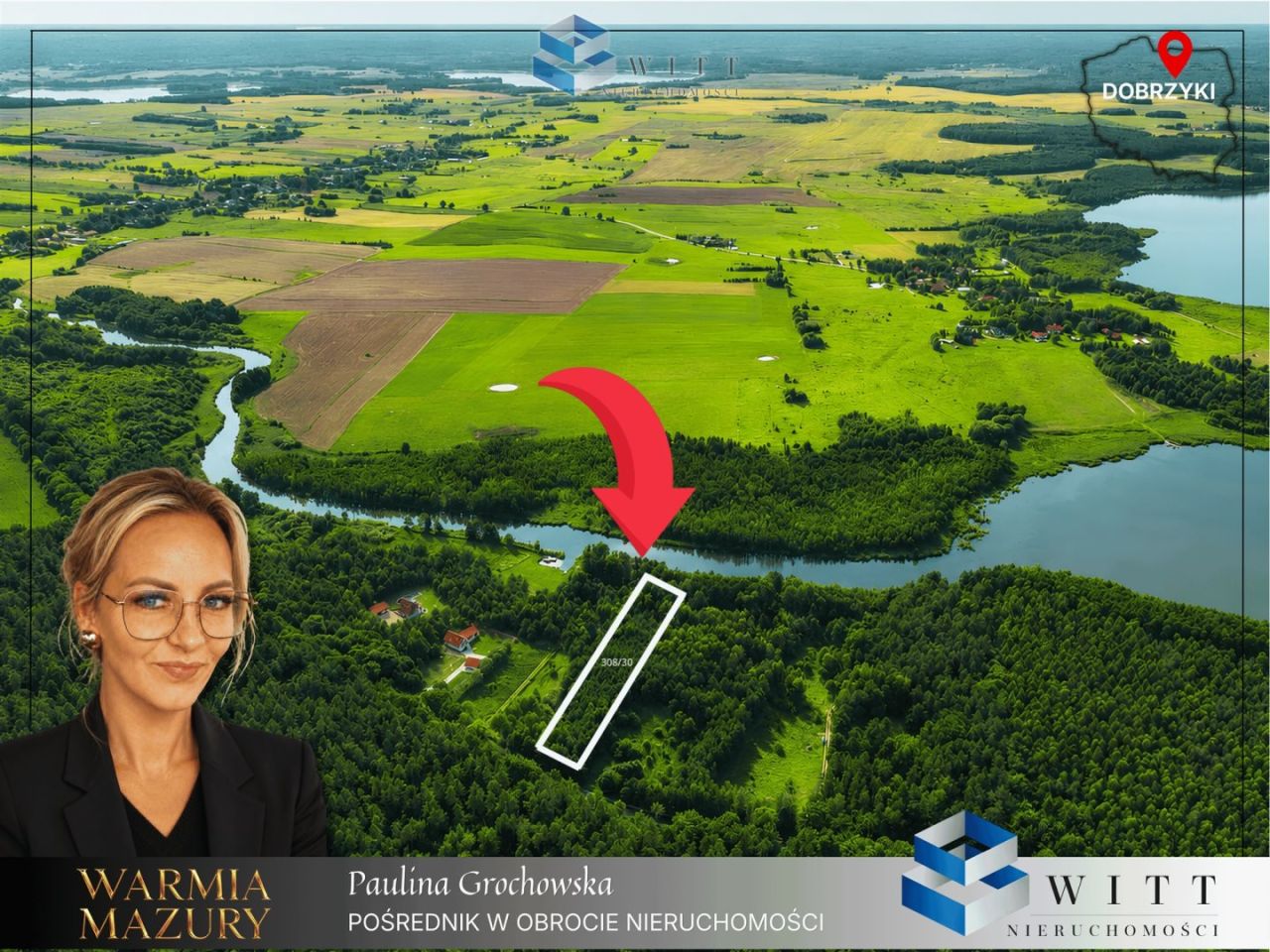 Działka budowlana Dobrzyki. Zdjęcie 1