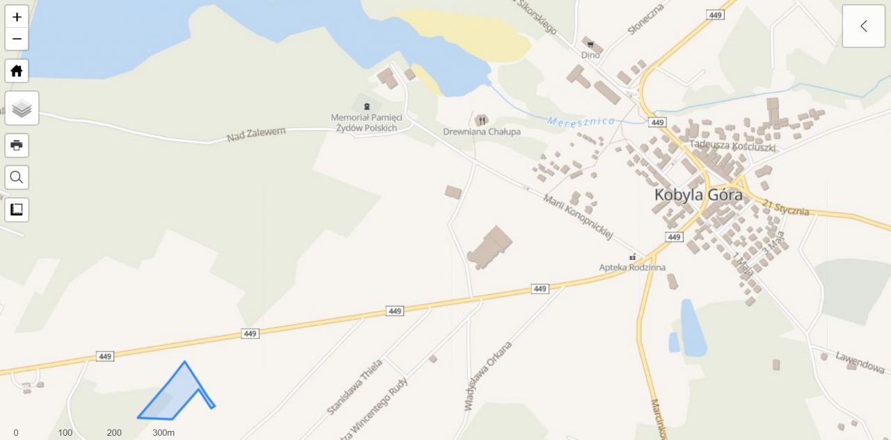 Działka budowlana Kobyla Góra Sójka, ul. Powstańców Wielkopolskich. Zdjęcie 4