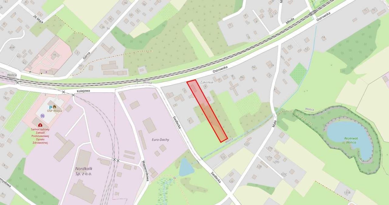 Działka budowlana Wolica, ul. Ostrowska. Zdjęcie 2