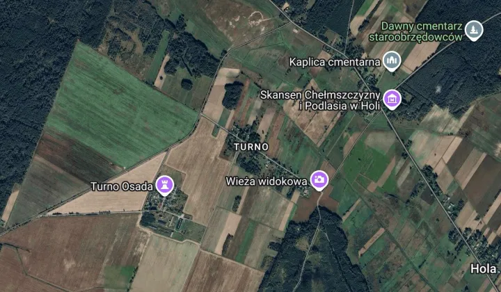 Działka budowlana Turno