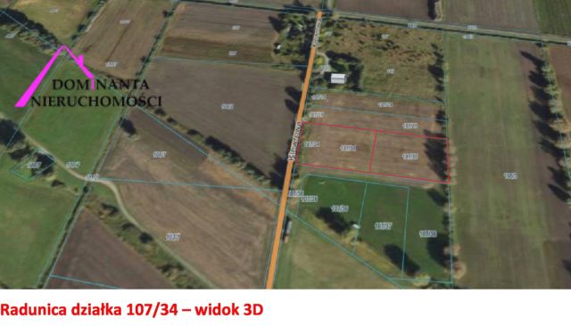 Działka siedliskowa Radunica, ul. Klewrowa. Zdjęcie 2