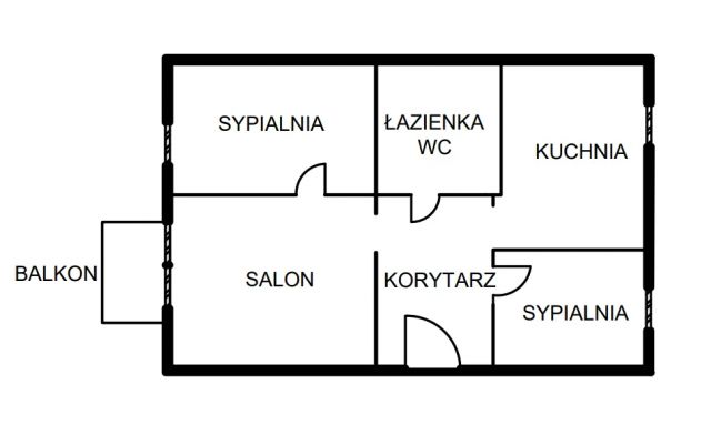 Mieszkanie 3-pokojowe Skarżysko-Kamienna Kamienna, ul. Kosmonautów. Zdjęcie 1