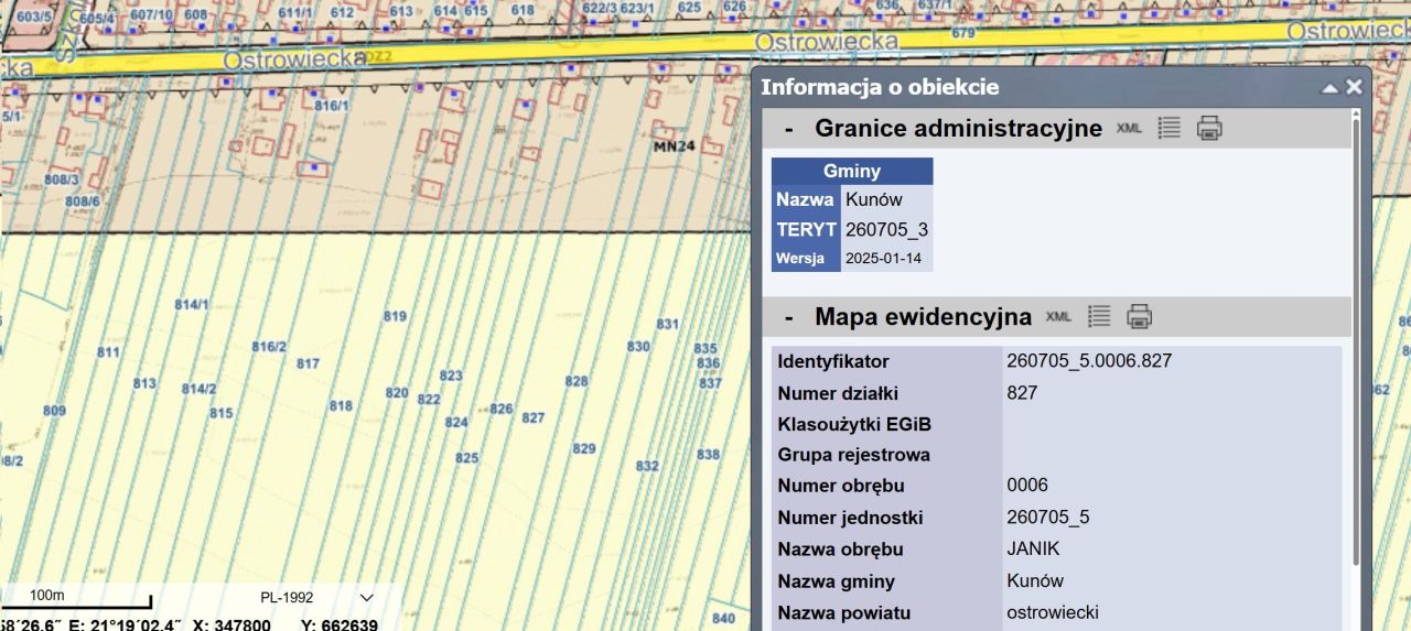 Działka rolno-budowlana Janik Rajki, ul. Ostrowiecka. Zdjęcie 11