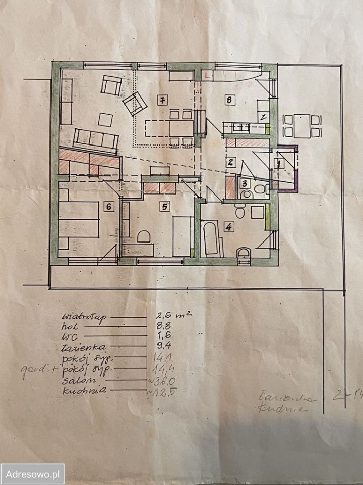Mieszkanie 3-pokojowe Gdynia Orłowo, ul. Wrocławska. Zdjęcie 18
