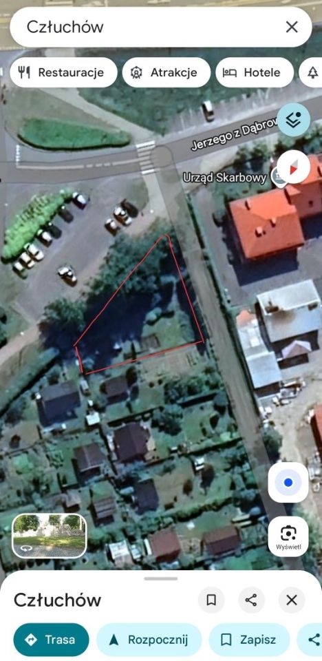 Działka rod Człuchów, ul. Jerzego z Dąbrowy. Zdjęcie 3