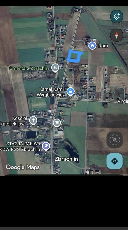 Działka budowlana Nowy Zbrachlin. Zdjęcie 2