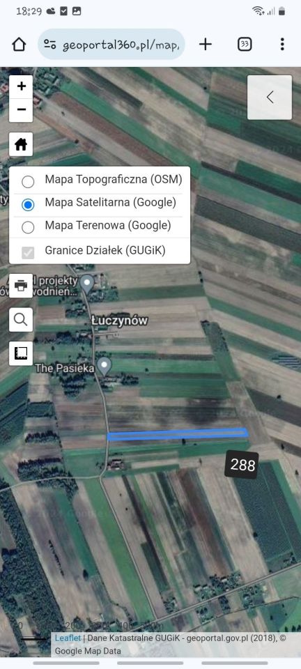 Działka rolno-budowlana Łuczynów. Zdjęcie 3
