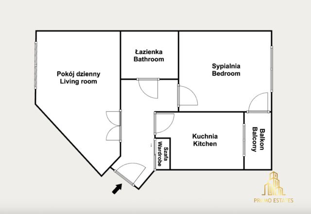 Mieszkanie 2-pokojowe Kraków, ul. Emaus. Zdjęcie 14