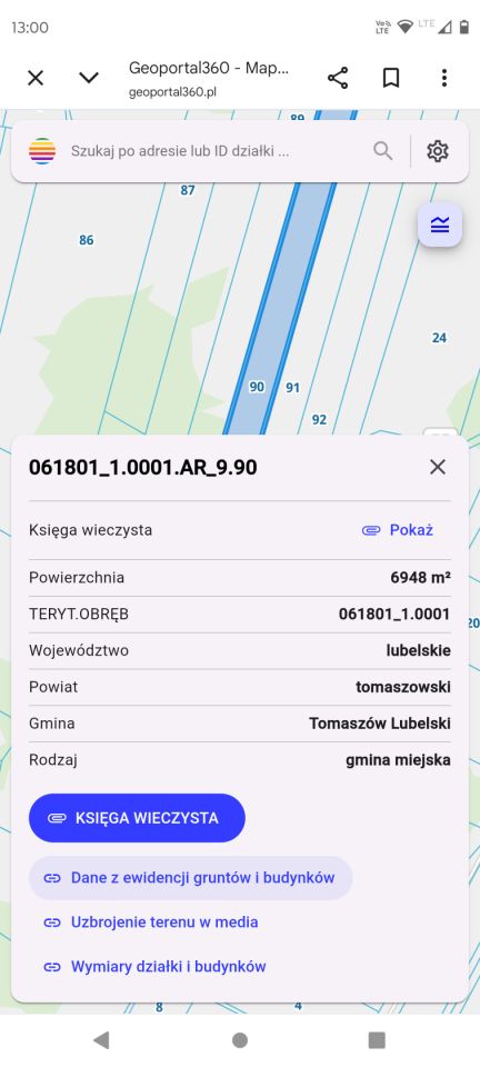 Działka inna Tomaszów Lubelski, Nieznana. Zdjęcie 3