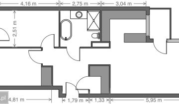 Mieszkanie 3-pokojowe Wrocław Stare Miasto, ul. Tęczowa