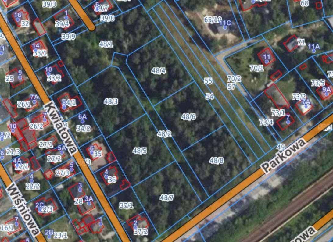 Działka budowlana Lipinki, ul. Parkowa