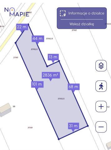 Działka rolno-budowlana Ryki, ul. Młynarska. Zdjęcie 1