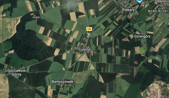 Działka budowlana Lusina