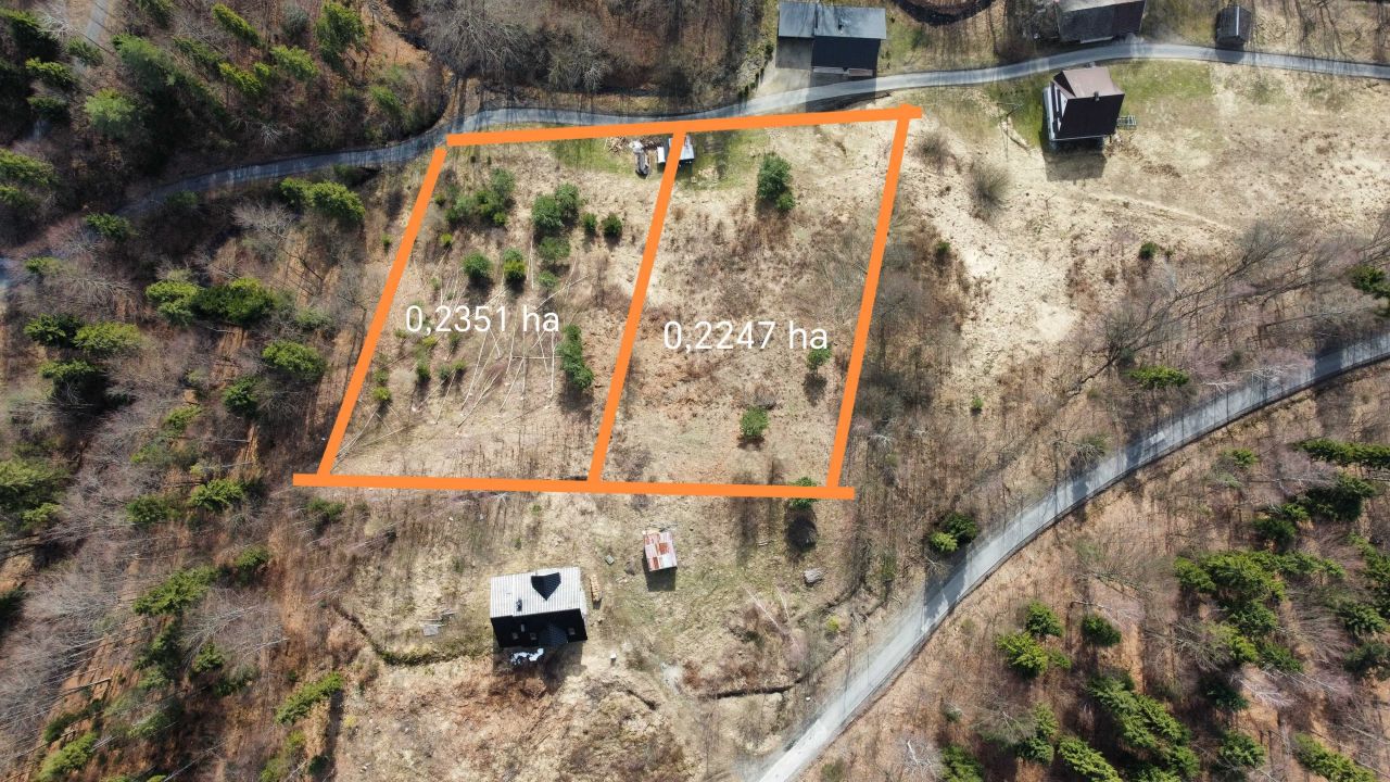 Działka budowlana Pcim. Zdjęcie 3