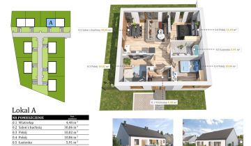 dom wolnostojący, 3 pokoje Dobroszów Oleśnicki