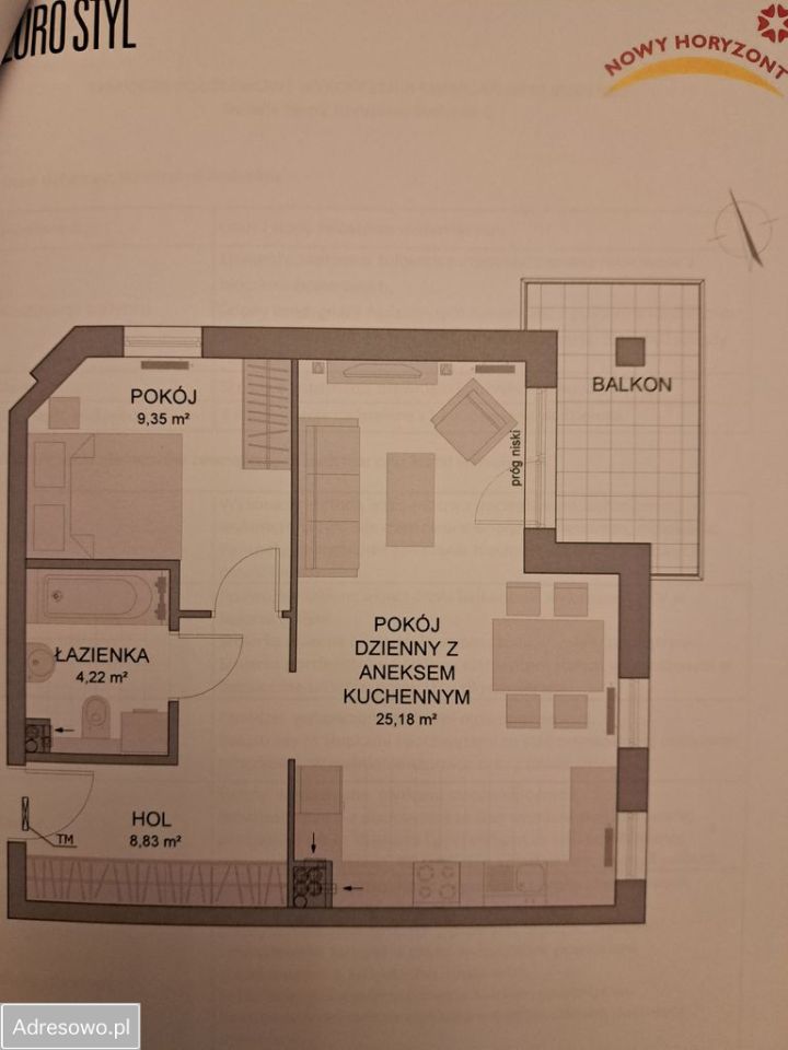 Mieszkanie 2-pokojowe Borkowo, ul. Stylowa. Zdjęcie 11