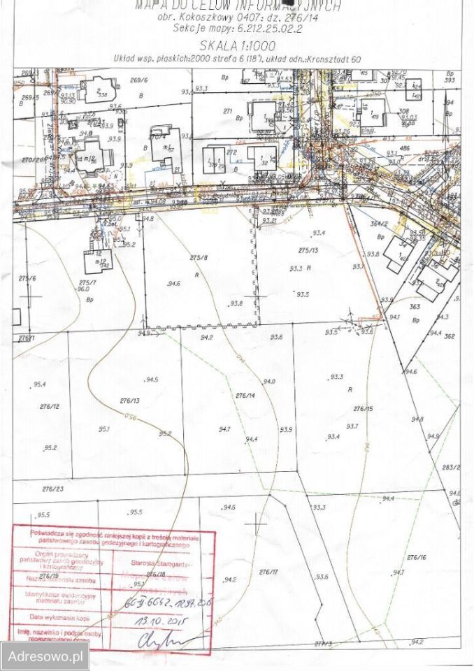 Działka budowlana Kokoszkowy. Zdjęcie 2