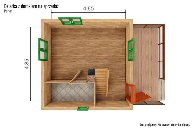 dom wolnostojący, 3 pokoje Osiedle Wilga, ul. Plac Przyjaciół. Zdjęcie 18