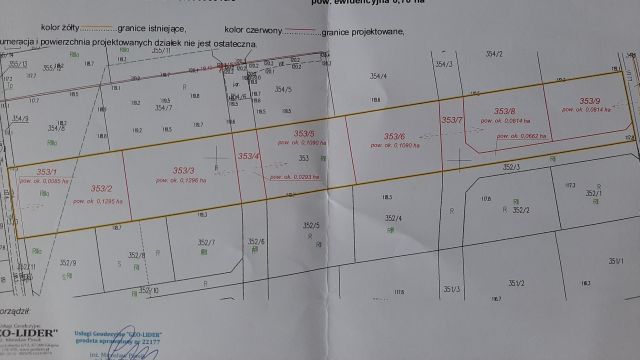 Działka budowlana Ruszowice, ul. Oliwkowa. Zdjęcie 1