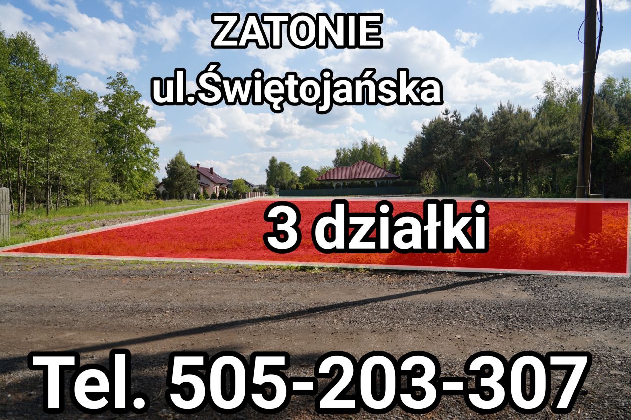 Działka budowlana Zielona Góra Zatonie, ul. Zatonie-Świętojańska. Zdjęcie 23