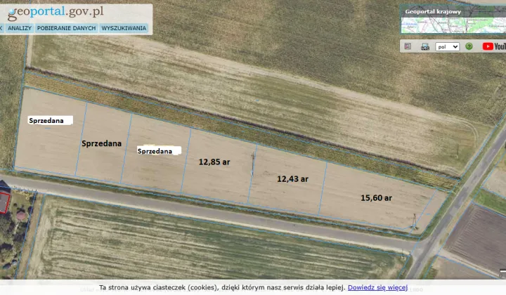 Działka budowlana Czyżew Czajków