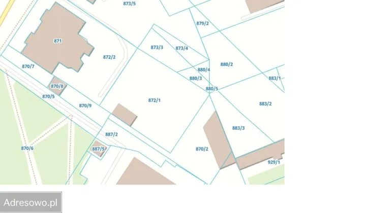 Działka budowlana Brzeg Centrum, ul. Piastowska