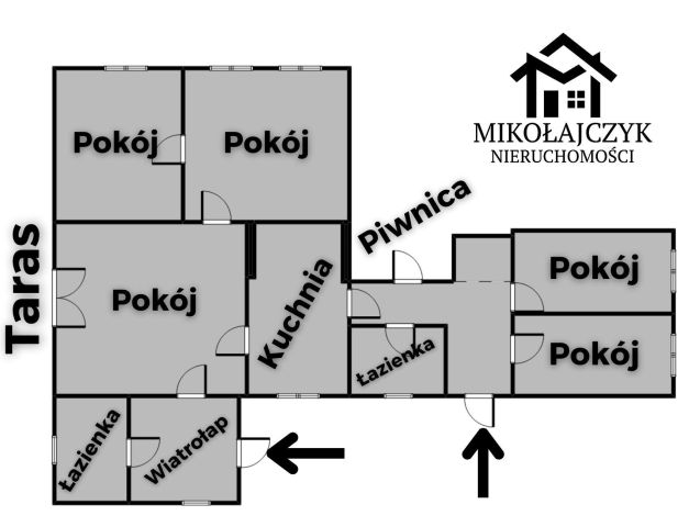 kamienica, 5 pokoi Samolubie. Zdjęcie 19
