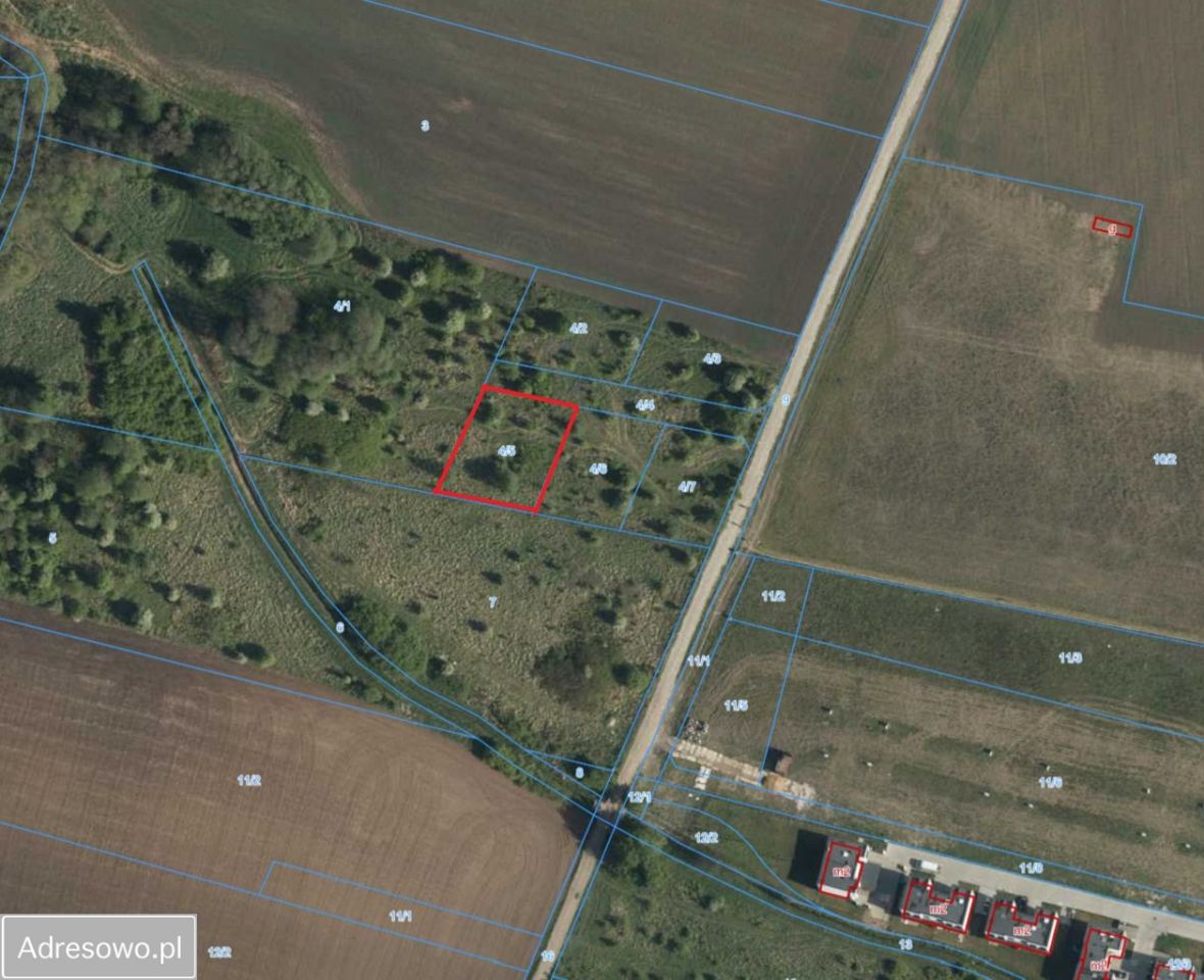 Działka budowlana Wrocław Lipa Piotrowska, ul. Tymiankowa. Zdjęcie 1