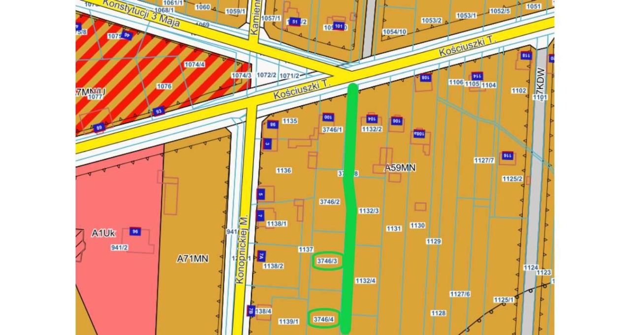 Działka budowlana Łazy. Zdjęcie 2