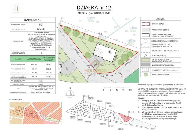 Działka inwestycyjna Mosty, ul. Modrzewiowa. Zdjęcie 19