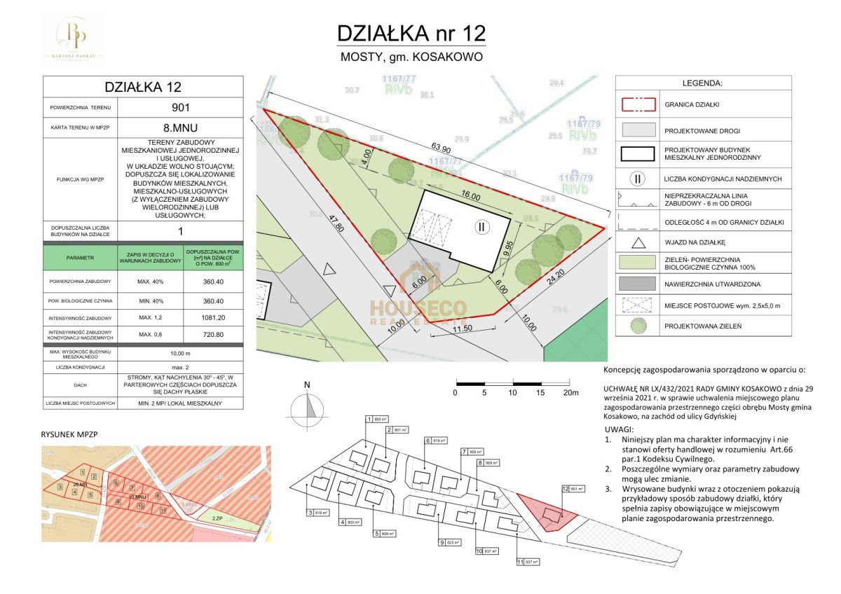 Działka inwestycyjna Mosty, ul. Modrzewiowa. Zdjęcie 19