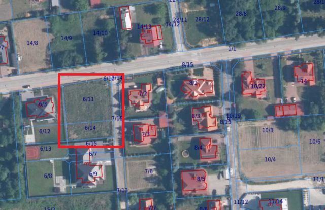 Działka rolno-budowlana Tarnów Krzyż, ul. Wiśniowa. Zdjęcie 1