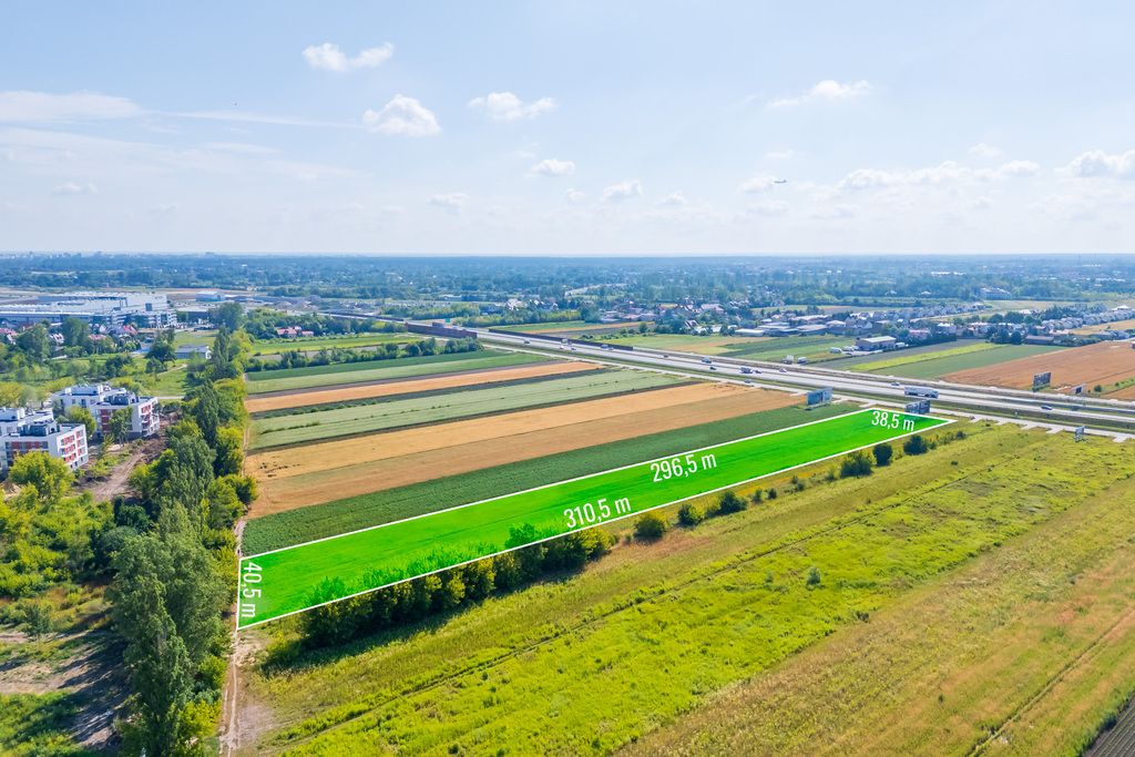 Działka inwestycyjna Zgorzała, ul. Wróbelka. Zdjęcie 2