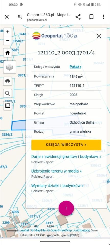 Działka rolno-budowlana Tylmanowa. Zdjęcie 2